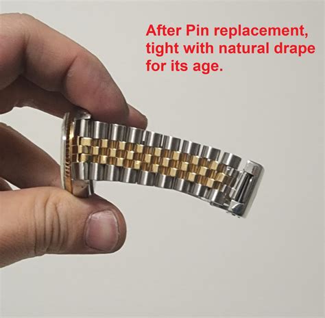 rolex bracelet refurbishing|rolex jubilee bracelet replacement cost.